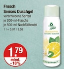 Senses Duschgel von Frosch im aktuellen V-Markt Prospekt für 1,79 €