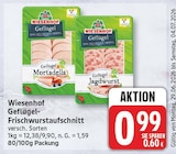 Geflügel-Frischwurstaufschnitt von Wiesenhof im aktuellen EDEKA Prospekt