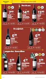 Offre Vin Beaujolais Rouge dans le catalogue Lidl du moment à la page 12