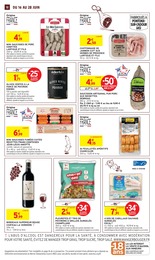 Prix et réduction Saucisson dans le prospectus Intermarché Express en cours Offre Saucisson dans le catalogue Intermarché Express du moment à la page 12