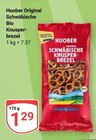 Schwäbische Bio Knusperbrezel im Angebot bei GLOBUS in Wetzlar Schwäbische Bio Knusperbrezel Angebote von Huober bei GLOBUS Wetzlar für 1,29 €