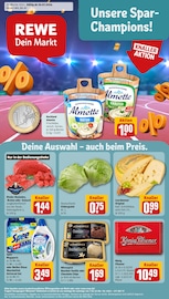 Ähnliche Angebote wie Spargel im Prospekt "Dein Markt" auf Seite 1 von REWE in Osnabrück