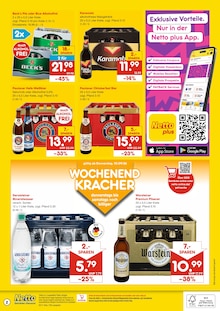 Mineralwasser im aktuellen Netto Marken-Discount Prospekt (Mannheim) Mineralwasser im Netto Marken-Discount Prospekt "DER ORT, AN DEM DU IMMER AUSGEZEICHNETE PREISE FINDEST." mit 2 Seiten (Mannheim)