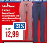 Damen Sweathose Angebote von Julia Brown bei Kaufhaus Stolz Wismar für 12,99 €