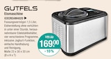 Eismaschine im V-Markt Prospekt Eismaschine von Gutfels im aktuellen V-Markt Prospekt für 169,00 €