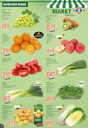 Aktueller K+K - Klaas & Kock Prospekt mit Kiwi, "Wenn Lebensmittel, dann K+K", Seite 4