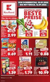 Kaufland Supermarkt Prospekt der aktuellen Woche mit 68 Seiten, gültig von 10.09.2026 bis 16.09.2026, in Schlierbach und Umgebung Aktueller Kaufland Supermarkt Prospekt in Schlierbach und Umgebung, "Hier bin ich richtig" mit 68 Seiten, 10.09.2026 - 16.09.2026