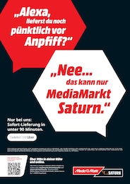 MediaMarkt Saturn Prospekt für Remagen mit 1 Seite MediaMarkt Saturn Prospekt für Remagen: "Nur bei uns: Sofort-Lieferung in unter 90 Minuten.", 1 Seite, 23.06.2026 - 26.06.2026