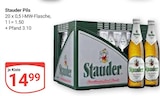 Pils im Angebot bei GLOBUS in Krefeld Pils Angebote von Stauder bei GLOBUS Krefeld für 14,99 €