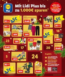 Lidl Weihnachtsschokolade im Prospekt 