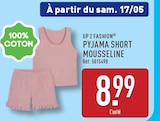 Pyjama short mousseline à Aldi dans Châtillon-sur-Saône Pyjama short mousseline à Aldi dans Châtillon-sur-Saône