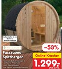 Fasssauna Spitzbergen bei Netto Marken-Discount im Prospekt "" für 1.299,00 €