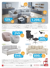 Sofa im XXXLutz Möbelhäuser Prospekt in Sindelfingen Aktueller XXXLutz Möbelhäuser Prospekt mit Sofa, "GUTSCHEINE Pfifferling Saison", Seite 9