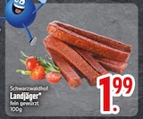 Aktuelles Landjäger Angebot bei EDEKA in Regensburg ab 1,99 €