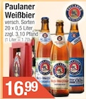 Weißbier von Paulaner im aktuellen Getränke City Prospekt für 16,99 €