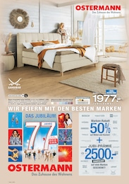 Ostermann Prospekt für Leverkusen: "77 Jahre Ostermann – Das Jubiläum", 12 Seiten, 17.01.2026 - 30.01.2026