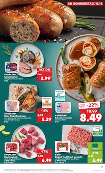 Rindfleisch im Kaufland Prospekt "Aktuelle Angebote" mit 62 Seiten (Herne)