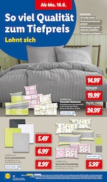 Spannbettlaken Angebot & Preis im aktuellen Lidl Prospekt Spannbettlaken Angebot im aktuellen Lidl Prospekt auf Seite 18