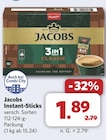 Instant-Sticks von Jacobs für 1,89 € bei combi im Angebot Instant-Sticks von Jacobs im aktuellen combi Prospekt