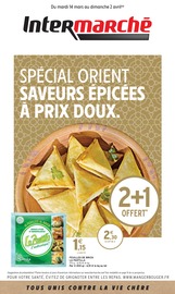 Prospectus Intermarché à Paris, "Spécial Orient, saveurs épicées à prix doux.", 20 pages de promos valables du 14/03/2023 au 02/04/2023