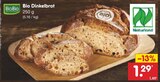 Bio Dinkelbrot Angebote von BioBio, Naturland bei Netto Marken-Discount Frankfurt für 1,29 €