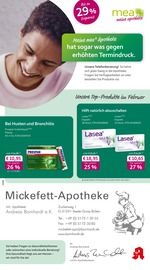mea - meine apotheke Apotheken Prospekt der aktuellen Woche mit 4 Seiten, gültig von 01.02.2026 bis 28.02.2026, in Hohenhameln und Umgebung Aktueller mea - meine apotheke Apotheken Prospekt in Hohenhameln und Umgebung, "Unsere Februar-Angebote" mit 4 Seiten, 01.02.2026 - 28.02.2026