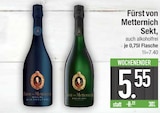 Sekt Angebote von Fürst von Metternich bei EDEKA Straubing für 5,55 €