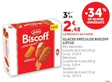 Glaces Speculoos Biscoff Mini bâtonnets - Lotus - Super U à Antony Glaces Speculoos Biscoff Mini bâtonnets - Lotus en promo chez Super U Antony à 2,48 €