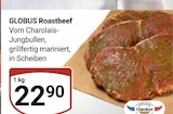 Roastbeef im Angebot bei GLOBUS in Trier Roastbeef Angebote von GLOBUS bei GLOBUS Trier für 22,90 €