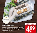 Grill-Bratwurst Angebote bei famila Nordost Neustadt für 4,99 €