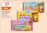 Bio Noodles im Angebot bei Müller in Ibbenbüren Bio Noodles Angebote von Followfood bei Müller Ibbenbüren für 1,99 €