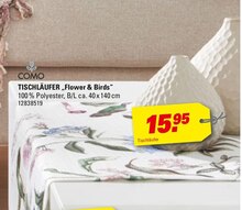 Tischläufer „Flower & Birds“ bei Höffner in Frechen Tischläufer „Flower & Birds“ im Angebot bei Höffner Frechen für 15,95 €