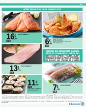 Saumon Angebote im Prospekt "Et votre pouvoir d'achat est éclatant !" von E.Leclerc auf Seite 19