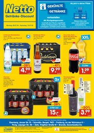 Netto Marken-Discount Prospekt für Frohburg: "Gekühlte Getränke", 6 Seiten, 08.07.2024 - 13.07.2024