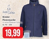 Kinder-Fleecejacke Angebote von Insel Leben bei Kaufhaus Stolz Neubrandenburg für 19,99 €