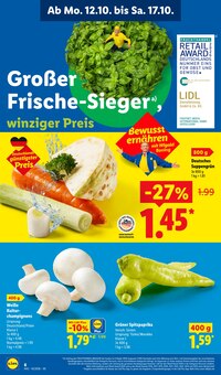 Paprika im aktuellen Lidl Prospekt (Paderborn) Paprika im Lidl Prospekt "LIDL LOHNT SICH" mit 73 Seiten (Paderborn)