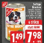 Saftige Brocken mit Huhn bei EDEKA im Löhne Prospekt für 1,49 €