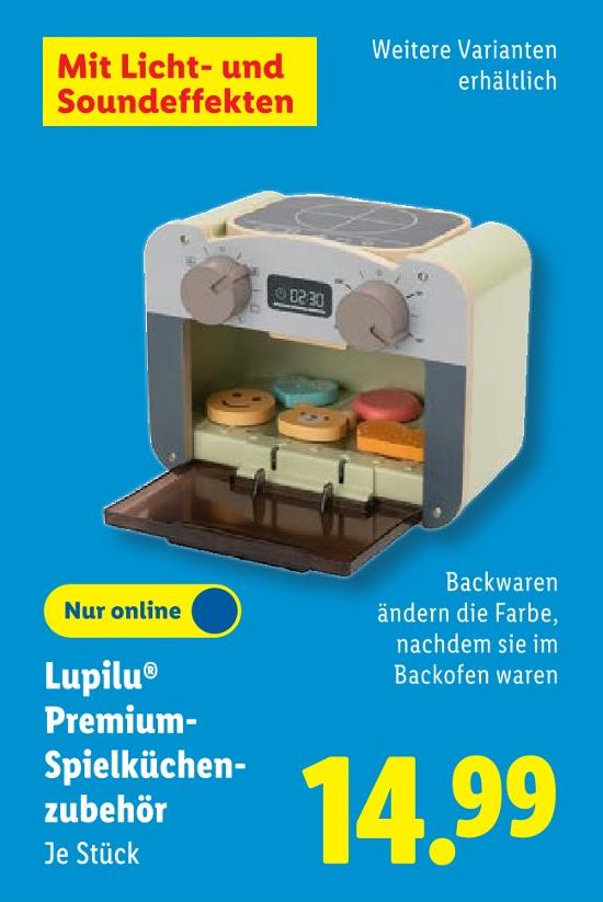 Premium-Spielküchenzubehör