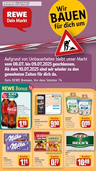 Aktueller REWE Prospekt "Dein Markt" Seite 1 von 28 Seiten für Bremen