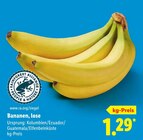 Aktuelle Bananen Angebote bei Lidl in Koblenz Aktuelles Bananen, lose Angebot bei Lidl in Koblenz ab 1,29 €