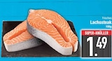 Frisches Lachssteak von  im aktuellen EDEKA Prospekt für 1,49 €