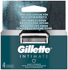 Intimate Rasierklingen im Angebot bei REWE in Bad Homburg Intimate Rasierklingen Angebote von Gillette bei REWE Bad Homburg für 17,99 €