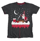 T-shirt de noël homme - SEASON'S GREATINGS en promo chez Carrefour Bordeaux à 7,99 €