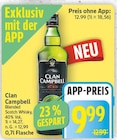 Blended Scotch Whisky von Clan Campbell für 9,99 € bei E center im Angebot Blended Scotch Whisky von Clan Campbell im aktuellen E center Prospekt