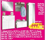 Garderobe Salsa für 99,99 € bei SB Möbel Boss im Angebot Garderobe Salsa im aktuellen SB Möbel Boss Prospekt