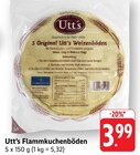 Flammkuchenböden im Angebot bei EDEKA in Weinheim Flammkuchenböden Angebote von Utt's bei EDEKA Weinheim für 3,99 €