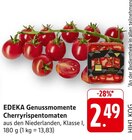 Cherryrispentomaten im Angebot bei E center in Offenburg Cherryrispentomaten Angebote von EDEKA Genussmomente bei E center Offenburg für 2,49 €
