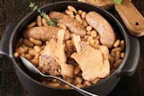 Cassoulet au canard en confit dans le catalogue Super U