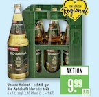 Bio-Apfelsaft klar oder trüb im Angebot bei Marktkauf in Ulm Bio-Apfelsaft klar oder trüb Angebote bei Marktkauf Ulm für 9,99 €