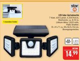 LED-Solar-Gartenleuchte im Angebot bei Marktkauf in Görlitz LED-Solar-Gartenleuchte Angebote von Star bei Marktkauf Görlitz für 14,99 €